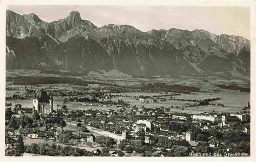 AK / Ansichtskarte  THUN_Thoune_BE mit Stockhorn