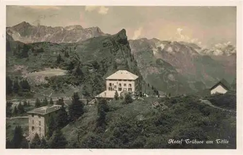 AK / Ansichtskarte  Truebsee_Engelberg_OW Hotel Truebsee am Titlis