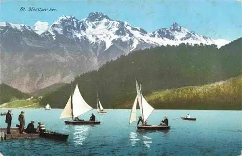 AK / Ansichtskarte  St_Moritz__SANKT_MORITZ_GR St Moritzer See