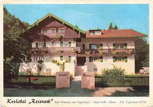 AK / Ansichtskarte  BAD_WIEssEE_Tegernsee Kurhotel Roseneck