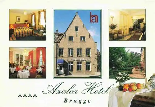 AK / Ansichtskarte  BRUGGE_Bruges_Belgie Azalea Hotel Restaurant Fremdenzimmer