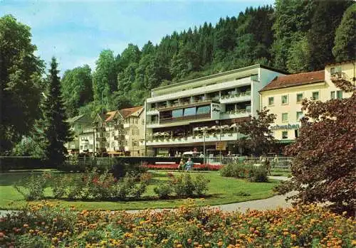 AK / Ansichtskarte  BAD_HERRENALB Heilbad im Schwarzwald Kurhotel Parkanlagen