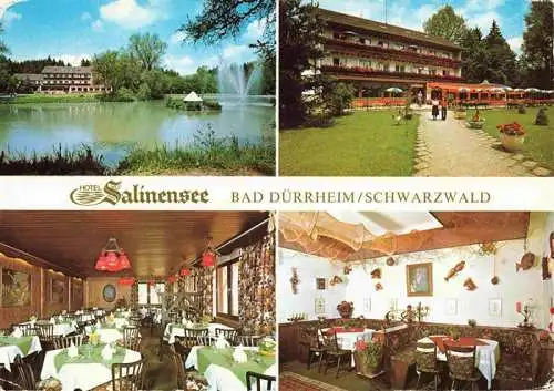 AK / Ansichtskarte  Bad_Duerrheim Salinensee Kurhotel Restaurant