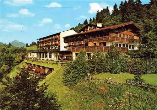 AK / Ansichtskarte  Halden_Pfronten_Allgaeu Hotel Garni Zugspitzblick