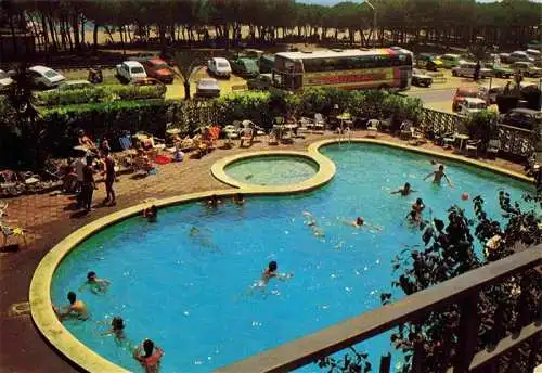 AK / Ansichtskarte  Malgrat-de-Mar_Cataluna_ES Piscina Hotel Tritón