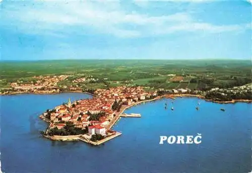 AK / Ansichtskarte  Porec_Croatia Fliegeraufnahme