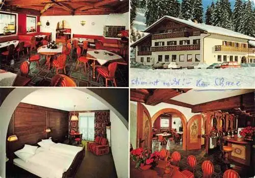 AK / Ansichtskarte  Klais-Kruen_Bayern Alpengasthof Sonnenhof Restaurant Fremdenzimmer