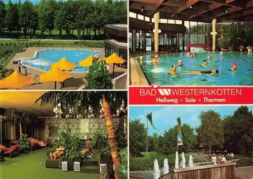 AK / Ansichtskarte  Bad_Westernkotten Hellweg Sole Thermen Freibad Hallenbad Wellness Wasserspiele