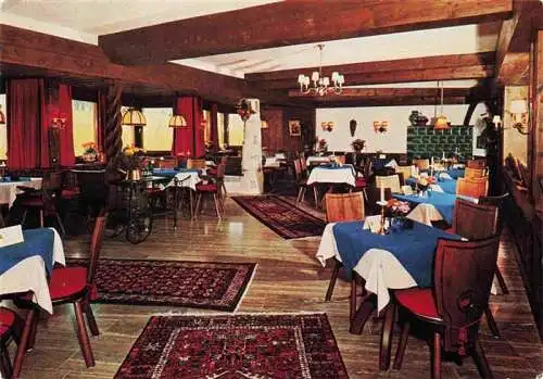 AK / Ansichtskarte  Breitnau_Schwarzwald Hotel Kaiser's Tanne-Wirtshus Gastraum