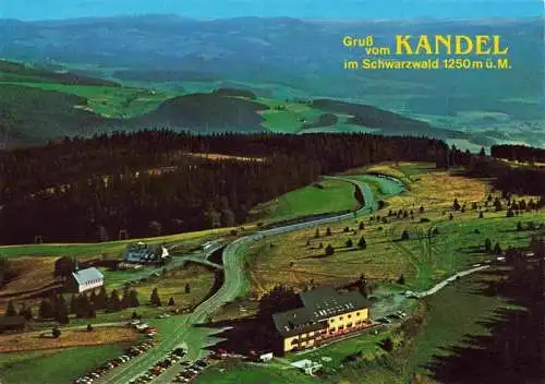 AK / Ansichtskarte  Kandel_Breisgau_Waldkirch_BW Berghotel Berggasthaus Kandelhof Pius-Bergkapelle