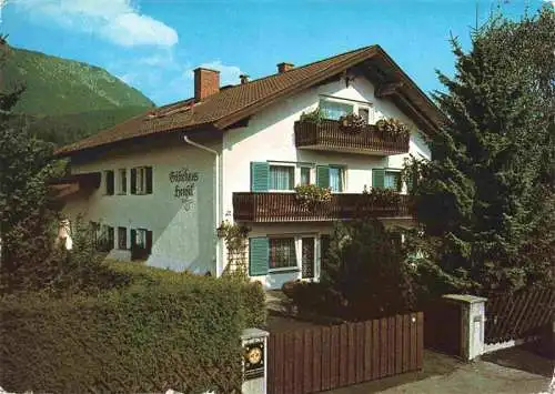 AK / Ansichtskarte 73979588 GARMISCH-PARTENKIRCHEN Gaestehaus Hensel