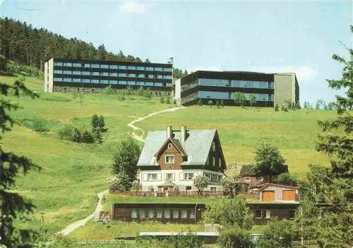 AK / Ansichtskarte  Oberwiesenthal_Erzgebirge Jugendtouristenhotel Karl Liebknecht