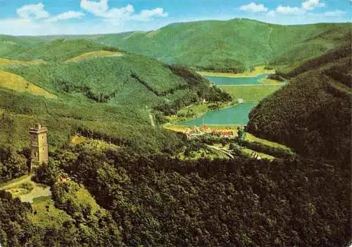 AK / Ansichtskarte  Bad_Lauterberg Bismarckturm mit Odertalsperre