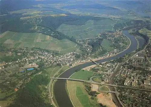 AK / Ansichtskarte  Saarburg_Saar Fliegeraufnahme