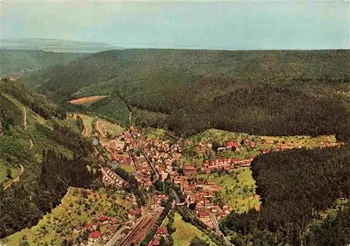 AK / Ansichtskarte  Hoefen__Enz Panorama Luftkurort Schwarzwald