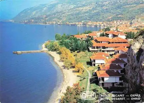 AK / Ansichtskarte  Ohrid_Macedonia_North Hotel Desaret Kuestenpanorama