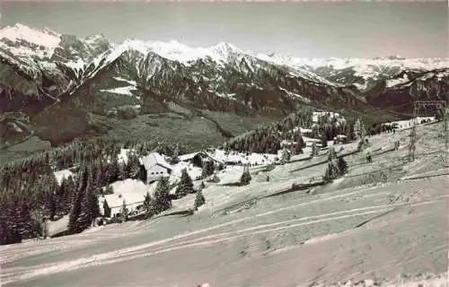 AK / Ansichtskarte  Bad_Ragaz_Ragatz_SG Bergbahnen Pia Sol Alp Partiell mit Bergrestaurant und Falknis