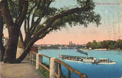AK / Ansichtskarte  BASEL_BS Blick von Binningen