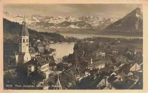 AK / Ansichtskarte  THUN_Thoune_BE Jungfrau Bluemlisalp Panorama