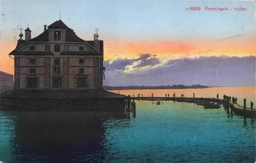 AK / Ansichtskarte  RORSCHACH_Bodensee_SG Hafen