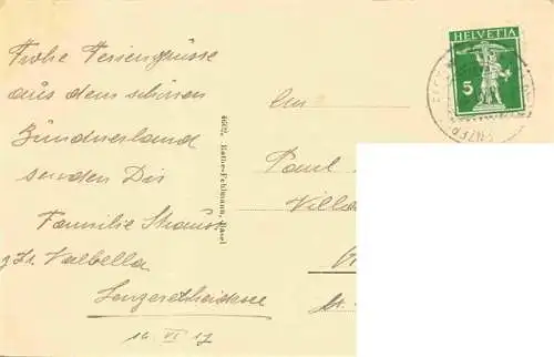 AK / Ansichtskarte  Lenzerheide_GR Panorama