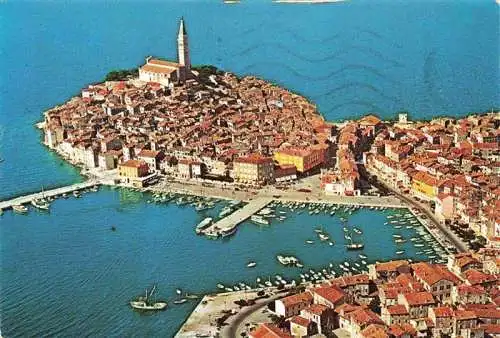 AK / Ansichtskarte  Rovinj_Rovigno_Istrien_Croatia Fliegeraufnahme