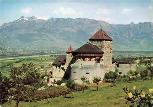 AK / Ansichtskarte  Liechtenstein_Fuerstentum Schloss Vaduz