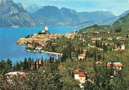 AK / Ansichtskarte  Malcesine_Lago_di_Garda Panorama