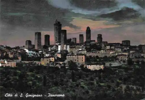 AK / Ansichtskarte  San_Gimignano_Toscana_IT Citta die San Gimignano Panorama