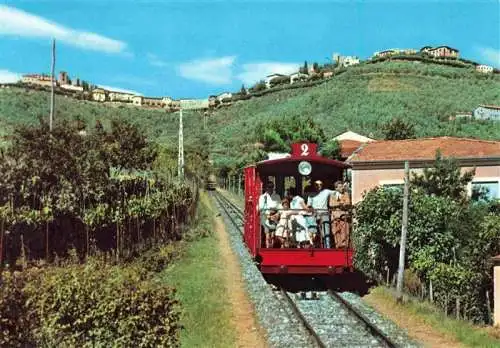 AK / Ansichtskarte  Montecatini_Alto_Toscana_IT Veduta panoramica a funicolare