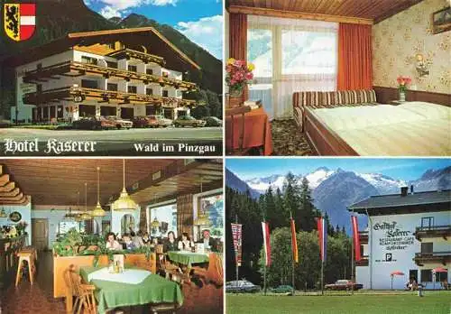 AK / Ansichtskarte  Wald_Pinzgau_AT Hotel Kaserer Zimmer Gastraum