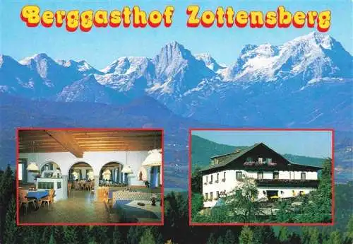 AK / Ansichtskarte  Windischgarsten_Oberoesterreich_AT Berggasthof Zottensberg Speisesaal Panorama