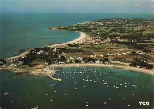 AK / Ansichtskarte  Presqu_Ile_de_Rhuys_56_Morbihan La Pointe St Jacques Le Port la plage les campings Vue aerienne