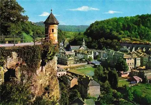 AK / Ansichtskarte  LUXEMBOURG__Luxemburg Tourelle espagnole et Ville basse du Pfaffenthal