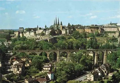 AK / Ansichtskarte  LUXEMBOURG__Luxemburg Viaduc de Clausen et Ville Haute