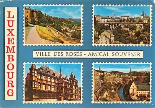 AK / Ansichtskarte  LUXEMBOURG__Luxemburg Ville des Roses Amical Souvenir