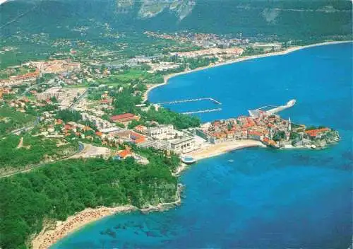 AK / Ansichtskarte  BUDVA_Montenegro Fliegeraufnahme