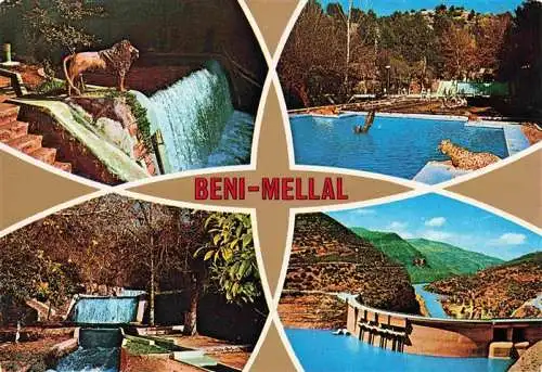 AK / Ansichtskarte  Beni-Mellal_Maroc La cascade Ain Asserdoune Barrage de Bin El Ouidane