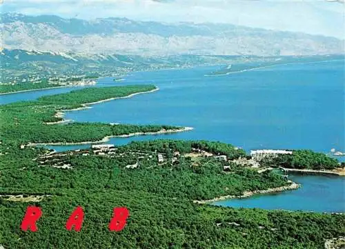 AK / Ansichtskarte  Rab__Croatia Fliegeraufnahme