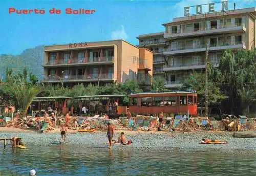 AK / Ansichtskarte  Puerto-de-SOLLER_Porto_Soller_Mallorca_ES Strand Hotels Roma und Eden