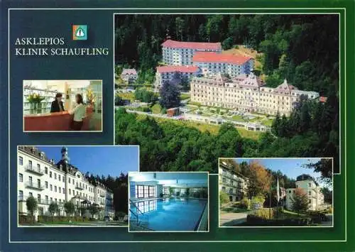 AK / Ansichtskarte  Schaufling Alklepios Klinik Schaufling Rezeption Hallenbad Park