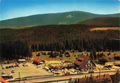 AK / Ansichtskarte  Torfhaus_Altenau_Harz Sporthotel Brockenblick Fliegeraufnahme