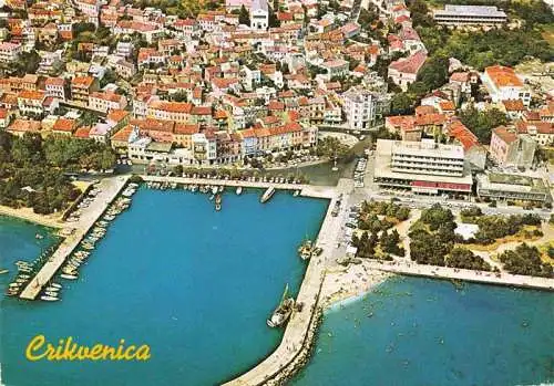 AK / Ansichtskarte  CRIKVENICA_Croatia Fliegeraufnahme