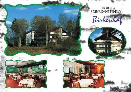 AK / Ansichtskarte  Waldmichelbach_Wald-Michelbach Hotel Restaurant Birkenhof Gastraeume