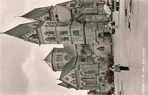 AK / Ansichtskarte  KOBLENZ__Rhein Herz Jesu Kirche