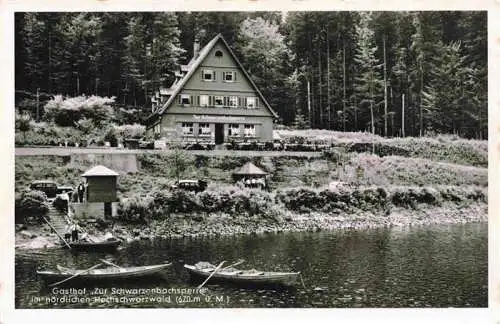 AK / Ansichtskarte  Schwarzenbach_Forbach Gasthof zur Schwarzenbachsperre an der Talsperre im Schwarzwald