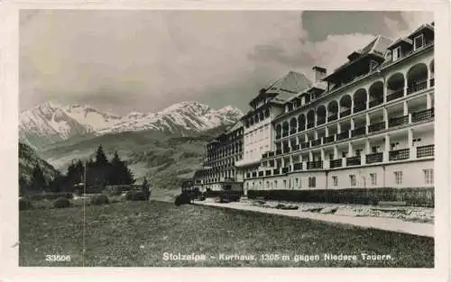 AK / Ansichtskarte  Stolzalpe_Steiermark_AT Kurhaus Blick gegen Niedere Tauern