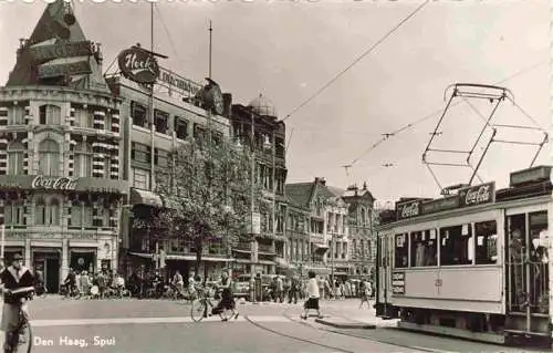 AK / Ansichtskarte  DEN_HAAG_La_Haye_NL Spui Stadtzentraum Strassenbahn