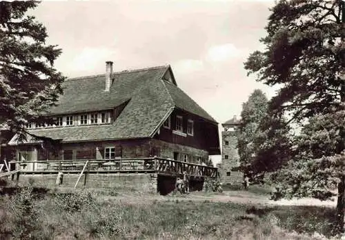 AK / Ansichtskarte  Loffenau_Bad_Herrenalb Hoehengasthaus Teufelsmuehle im Schwarzwald