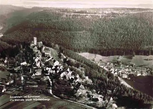 AK / Ansichtskarte  Zavelstein Panorama Kleinste Stadt Wuerttembergs